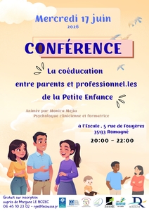 Affiche Conference Education